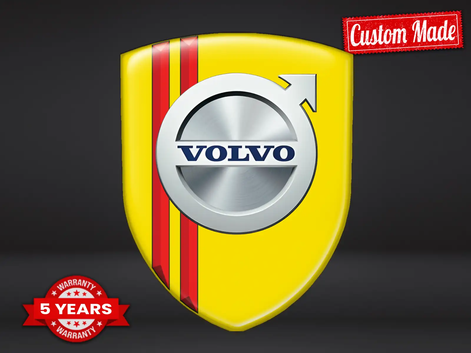 Volvo Emblemas Coche Personalizados Edición Moderna Profesional